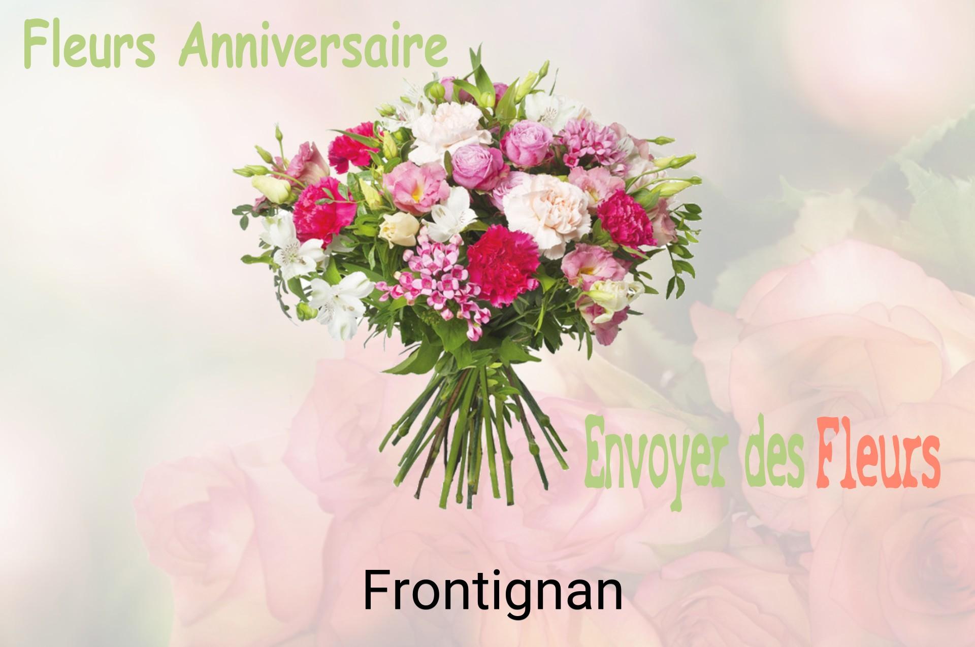Bouquet de fleurs d’anniversaire livré à Frontignan
